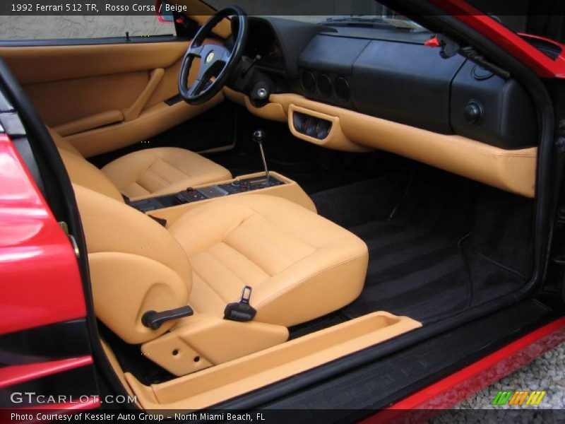 Dashboard of 1992 512 TR 