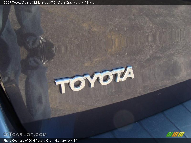 Slate Gray Metallic / Stone 2007 Toyota Sienna XLE Limited AWD