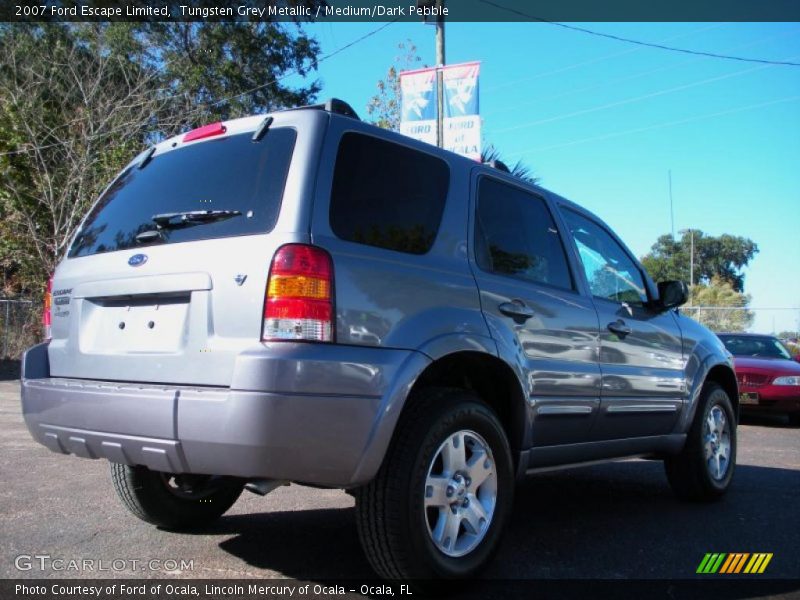 Tungsten Grey Metallic / Medium/Dark Pebble 2007 Ford Escape Limited