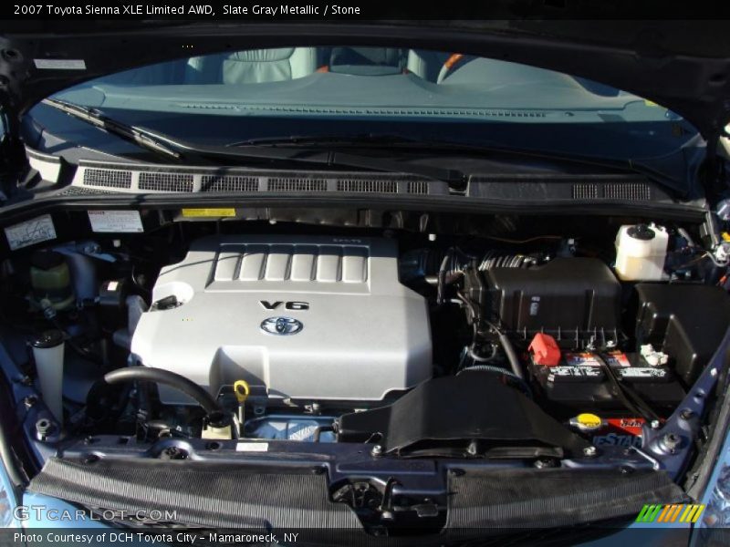 Slate Gray Metallic / Stone 2007 Toyota Sienna XLE Limited AWD