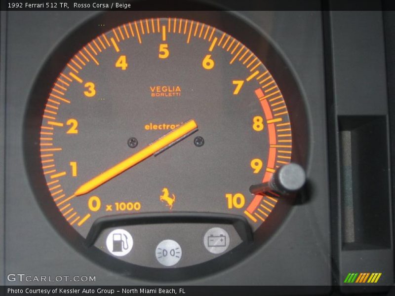  1992 512 TR   Gauges
