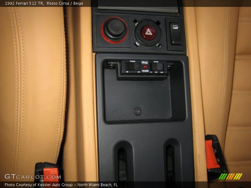 Controls of 1992 512 TR 