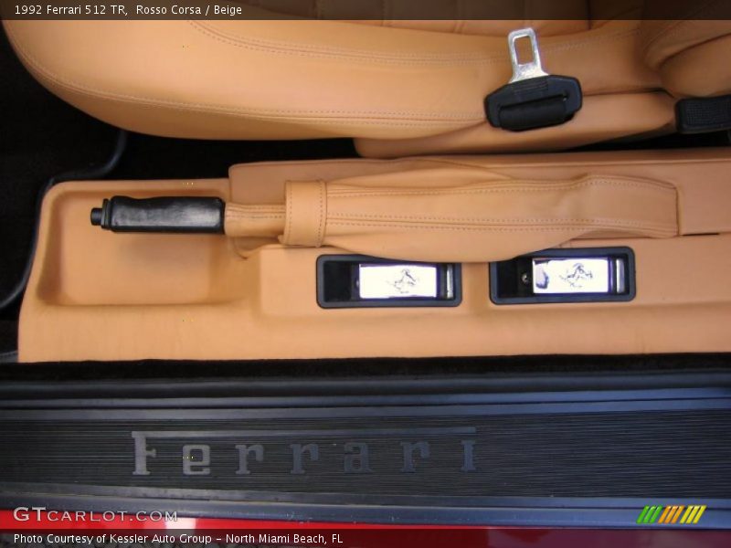 Controls of 1992 512 TR 