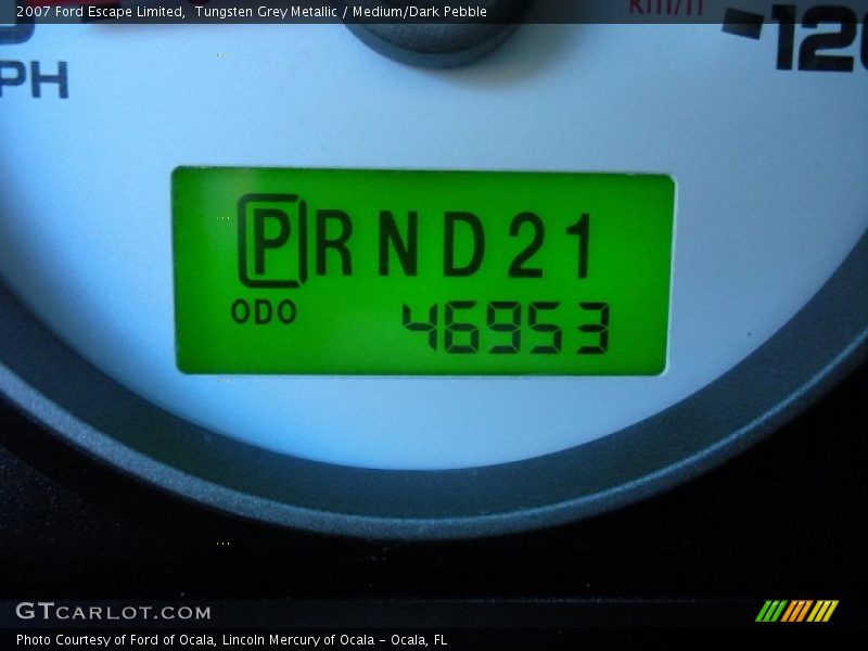 Tungsten Grey Metallic / Medium/Dark Pebble 2007 Ford Escape Limited