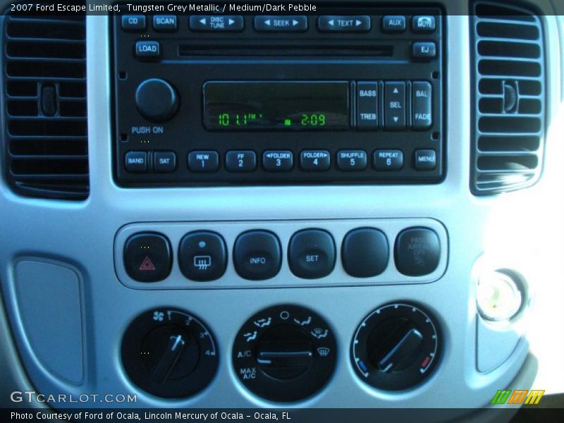 Tungsten Grey Metallic / Medium/Dark Pebble 2007 Ford Escape Limited