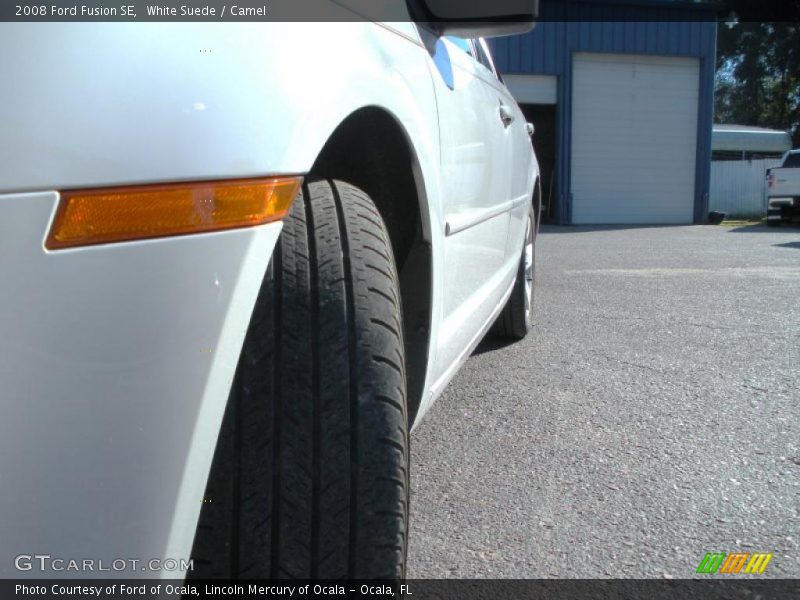 White Suede / Camel 2008 Ford Fusion SE