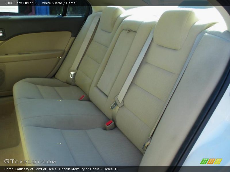 White Suede / Camel 2008 Ford Fusion SE