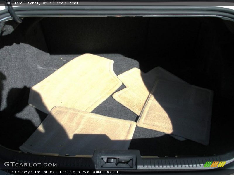 White Suede / Camel 2008 Ford Fusion SE