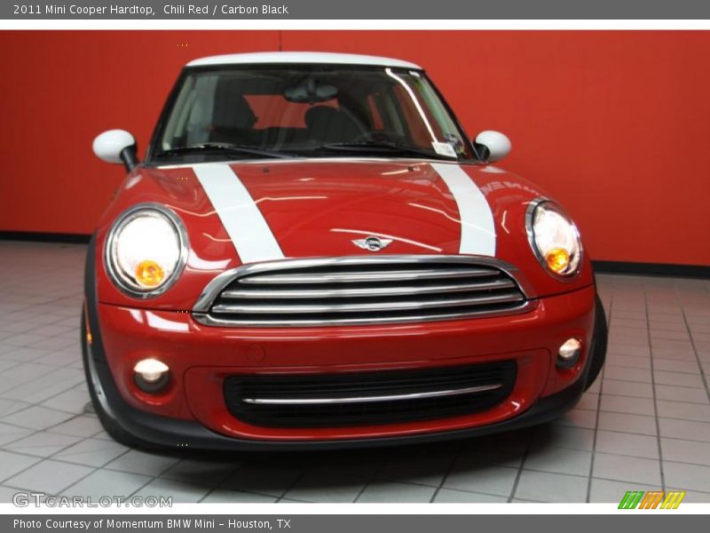 Chili Red / Carbon Black 2011 Mini Cooper Hardtop