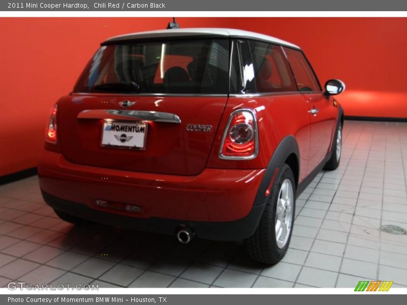 Chili Red / Carbon Black 2011 Mini Cooper Hardtop