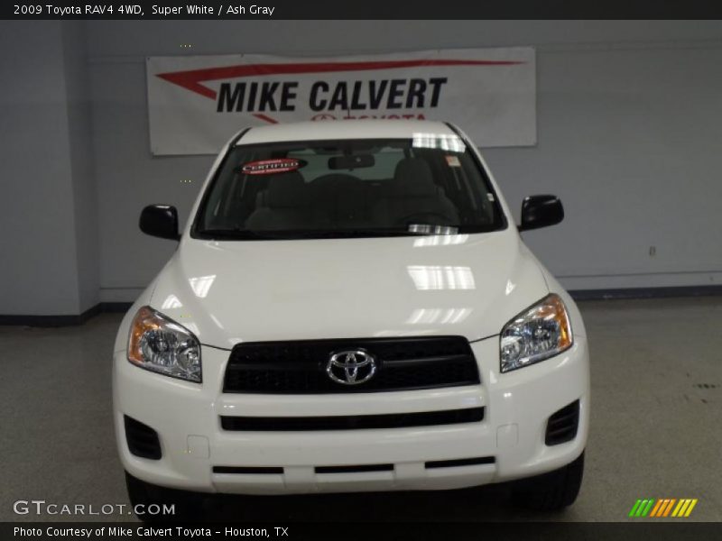 Super White / Ash Gray 2009 Toyota RAV4 4WD