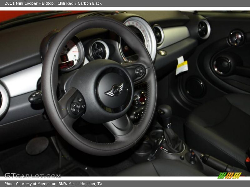 Chili Red / Carbon Black 2011 Mini Cooper Hardtop