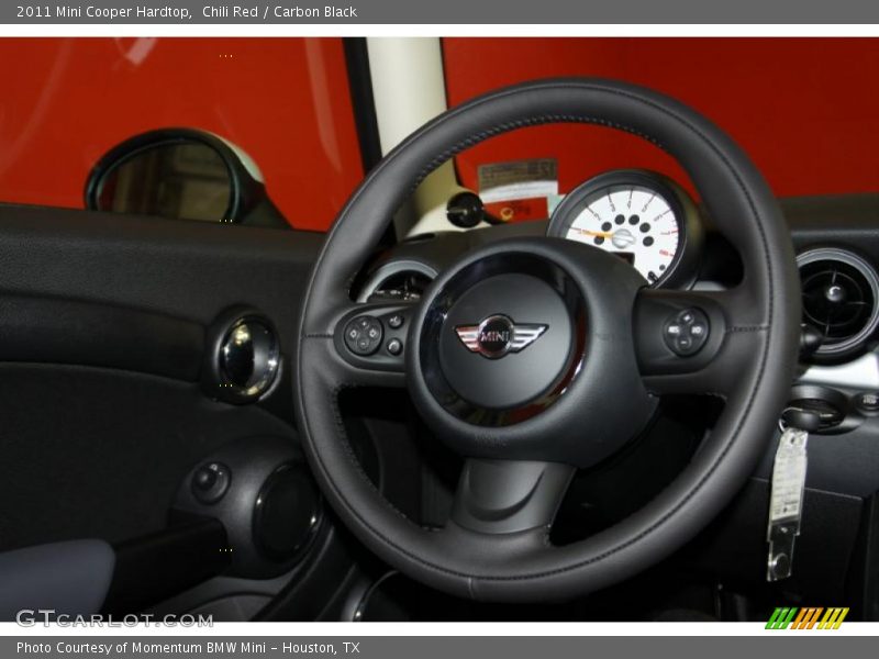 Chili Red / Carbon Black 2011 Mini Cooper Hardtop