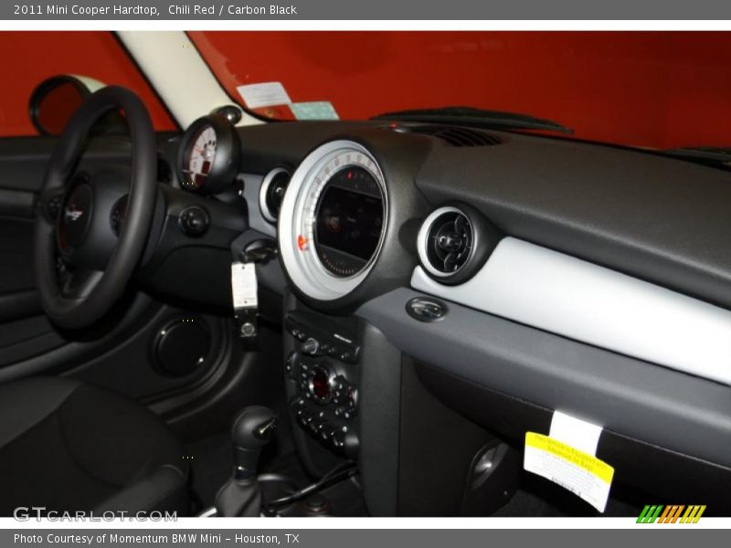 Chili Red / Carbon Black 2011 Mini Cooper Hardtop