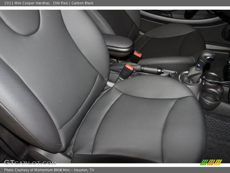 Chili Red / Carbon Black 2011 Mini Cooper Hardtop