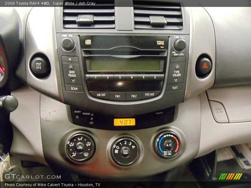 Super White / Ash Gray 2009 Toyota RAV4 4WD