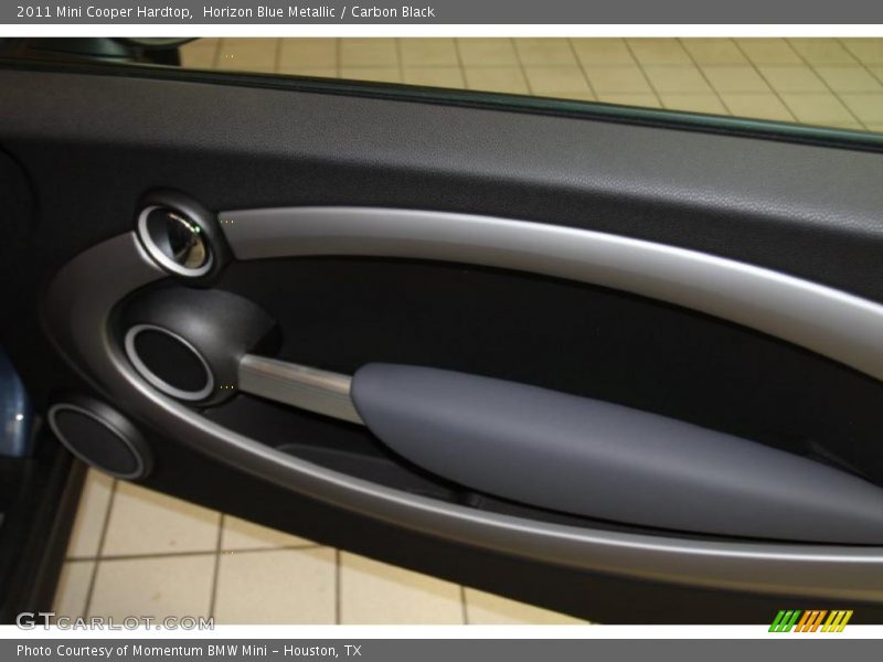 Horizon Blue Metallic / Carbon Black 2011 Mini Cooper Hardtop