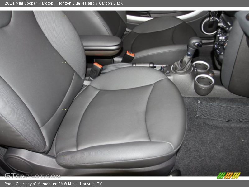 Horizon Blue Metallic / Carbon Black 2011 Mini Cooper Hardtop