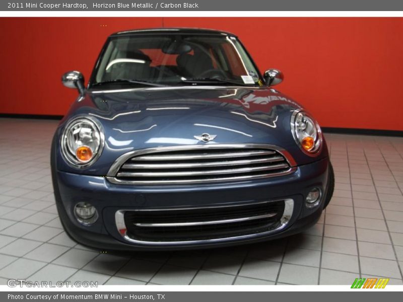 Horizon Blue Metallic / Carbon Black 2011 Mini Cooper Hardtop
