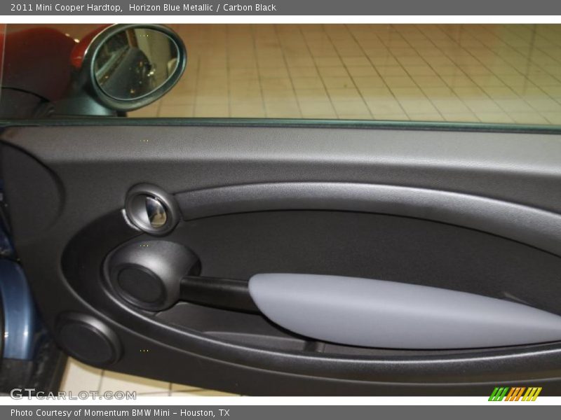 Horizon Blue Metallic / Carbon Black 2011 Mini Cooper Hardtop