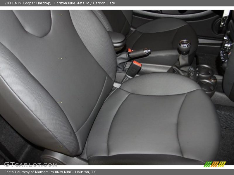 Horizon Blue Metallic / Carbon Black 2011 Mini Cooper Hardtop