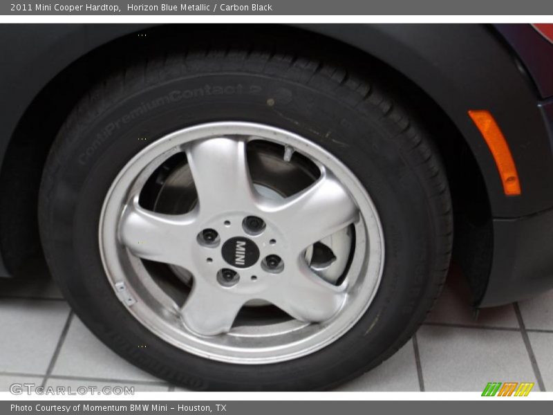 Horizon Blue Metallic / Carbon Black 2011 Mini Cooper Hardtop