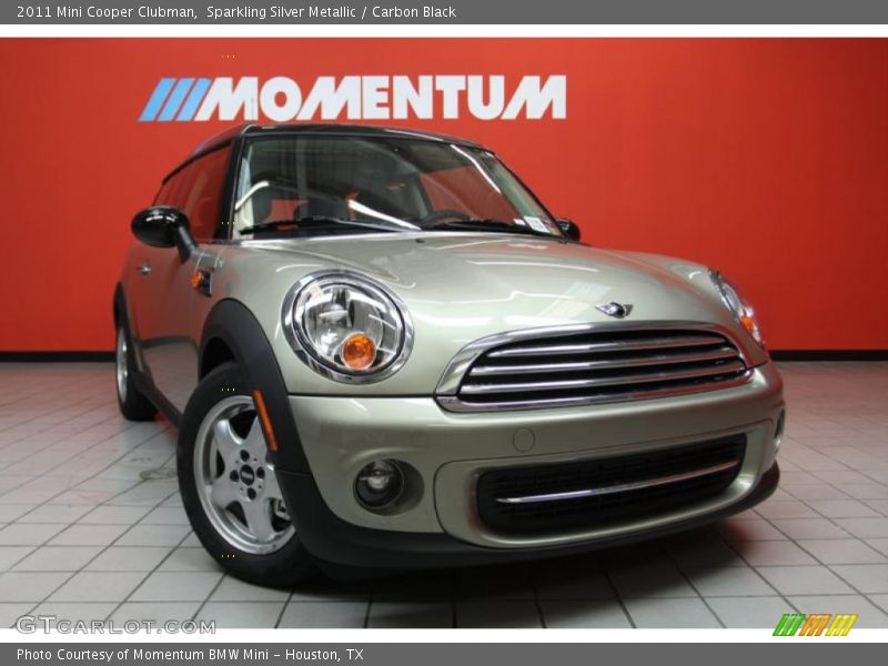 Sparkling Silver Metallic / Carbon Black 2011 Mini Cooper Clubman