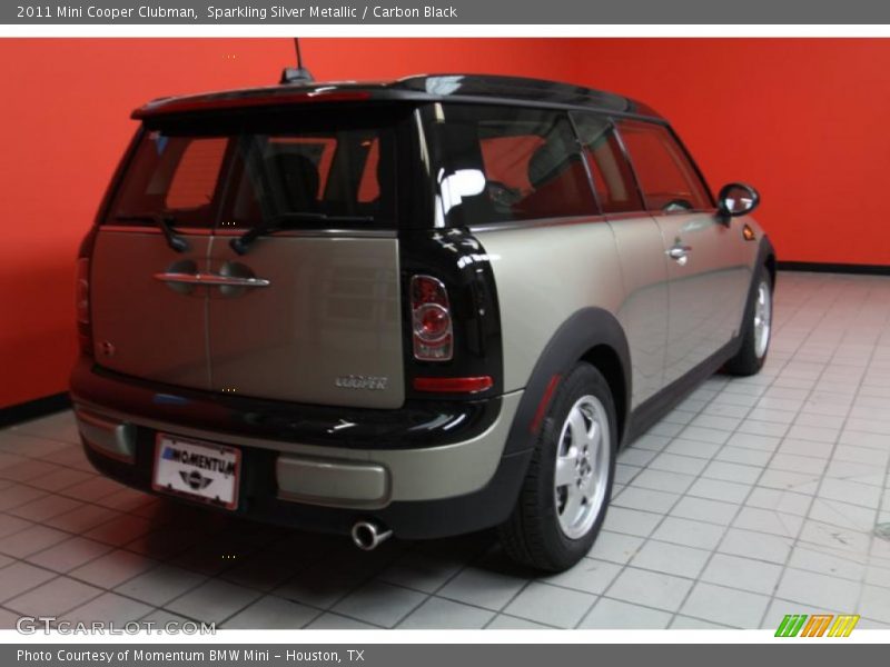 Sparkling Silver Metallic / Carbon Black 2011 Mini Cooper Clubman