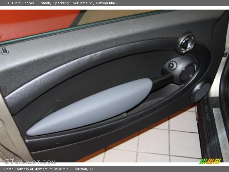 Sparkling Silver Metallic / Carbon Black 2011 Mini Cooper Clubman