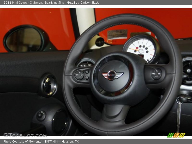 Sparkling Silver Metallic / Carbon Black 2011 Mini Cooper Clubman