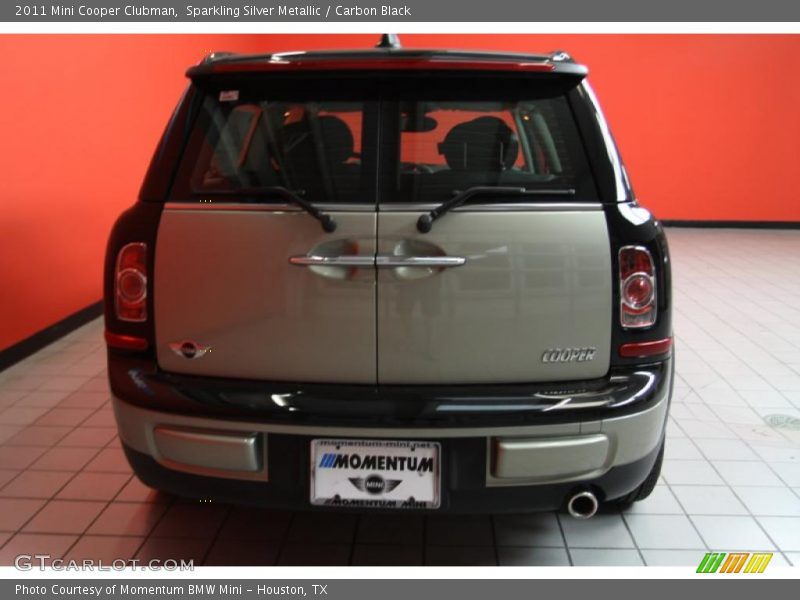 Sparkling Silver Metallic / Carbon Black 2011 Mini Cooper Clubman
