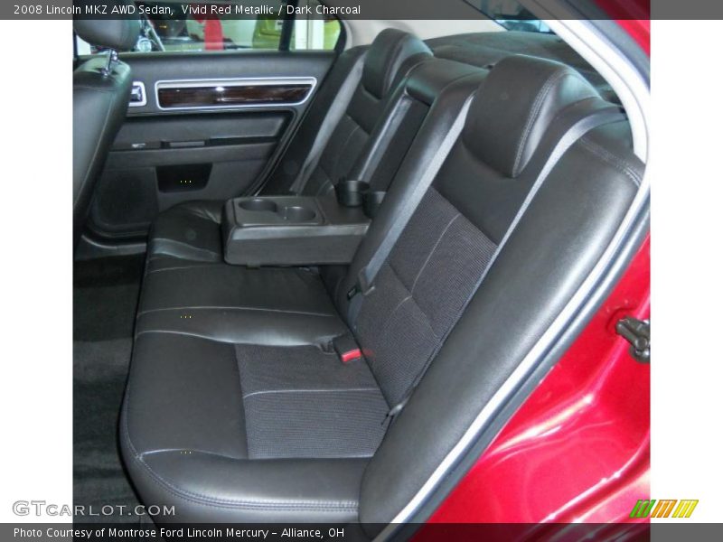 Vivid Red Metallic / Dark Charcoal 2008 Lincoln MKZ AWD Sedan
