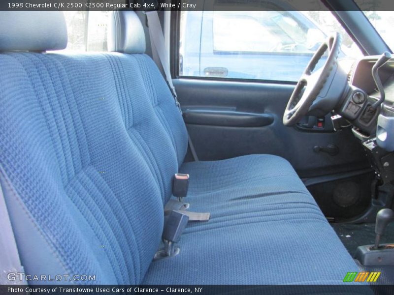 White / Gray 1998 Chevrolet C/K 2500 K2500 Regular Cab 4x4