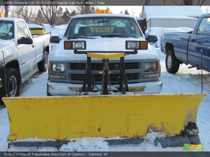 White / Gray 1998 Chevrolet C/K 2500 K2500 Regular Cab 4x4
