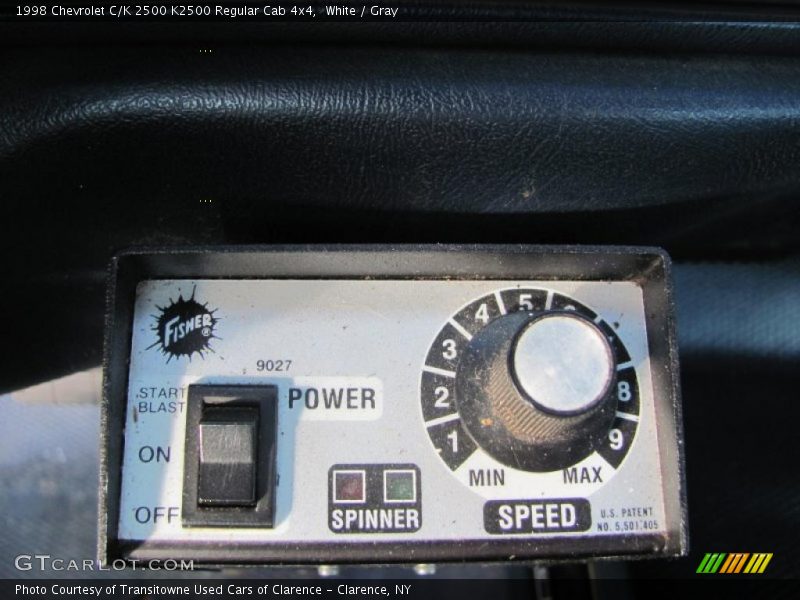 White / Gray 1998 Chevrolet C/K 2500 K2500 Regular Cab 4x4