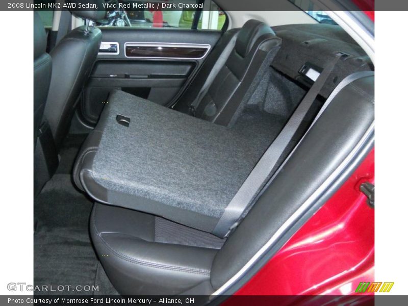 Vivid Red Metallic / Dark Charcoal 2008 Lincoln MKZ AWD Sedan