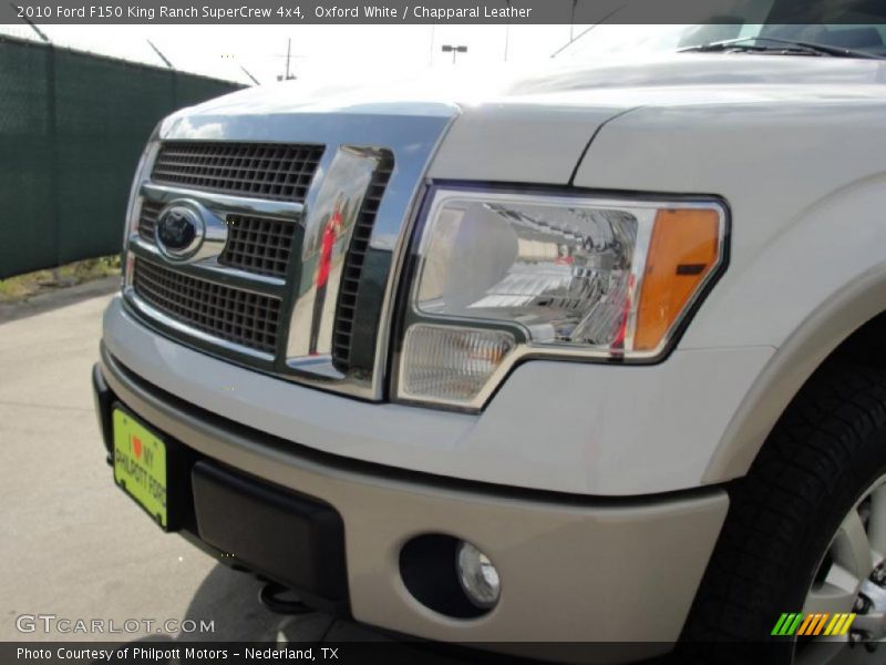 Oxford White / Chapparal Leather 2010 Ford F150 King Ranch SuperCrew 4x4