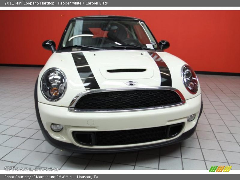 Pepper White / Carbon Black 2011 Mini Cooper S Hardtop