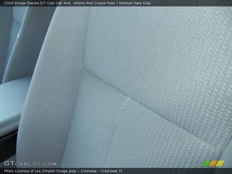 Inferno Red Crystal Pearl / Medium Slate Gray 2006 Dodge Dakota SLT Club Cab 4x4