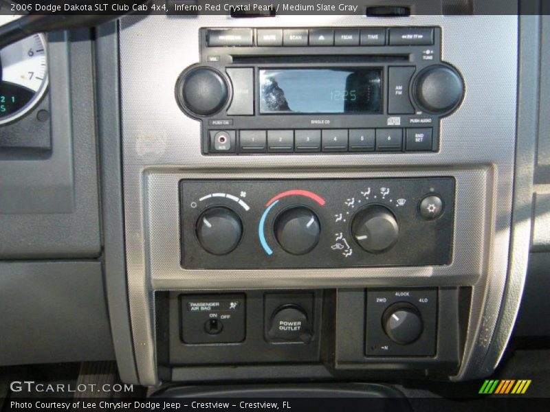 Controls of 2006 Dakota SLT Club Cab 4x4