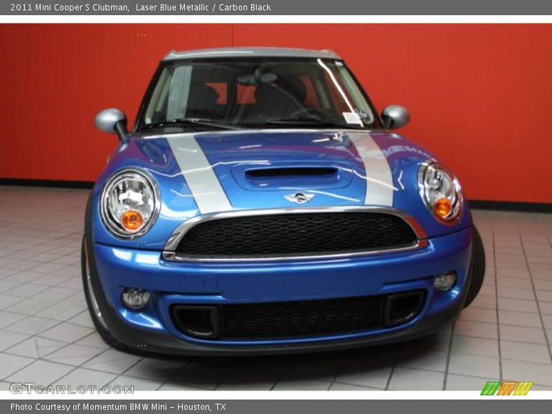 Laser Blue Metallic / Carbon Black 2011 Mini Cooper S Clubman