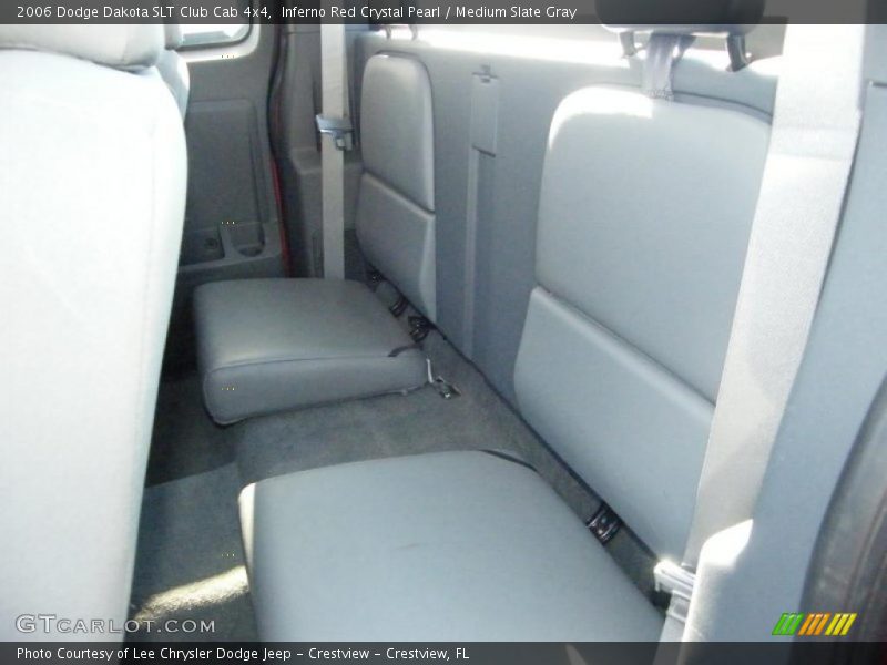 Inferno Red Crystal Pearl / Medium Slate Gray 2006 Dodge Dakota SLT Club Cab 4x4