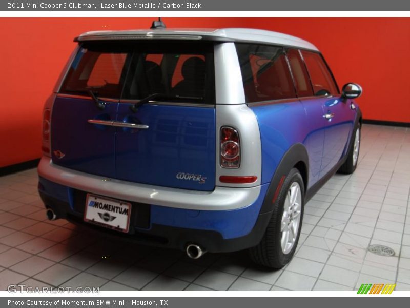 Laser Blue Metallic / Carbon Black 2011 Mini Cooper S Clubman