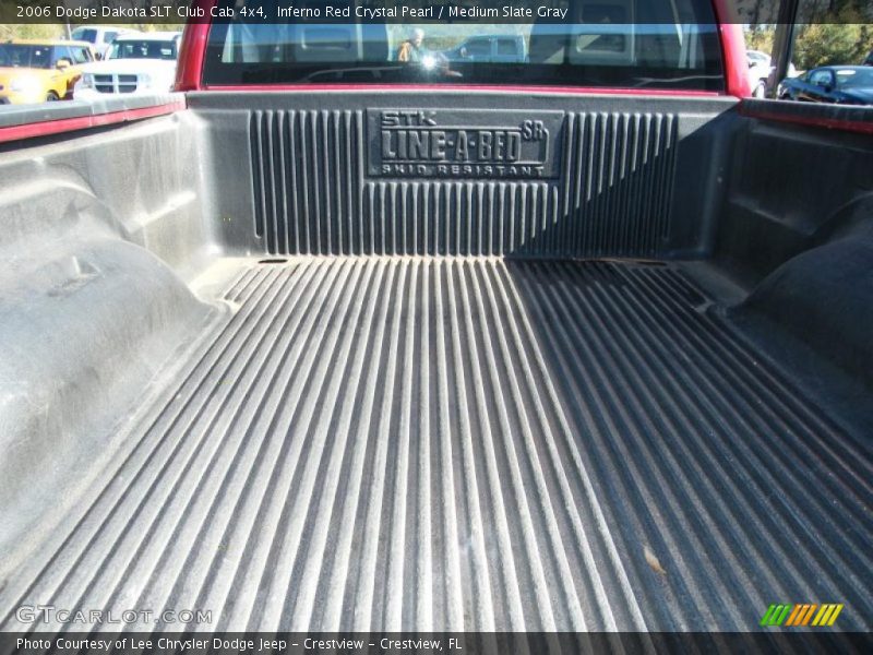 Inferno Red Crystal Pearl / Medium Slate Gray 2006 Dodge Dakota SLT Club Cab 4x4