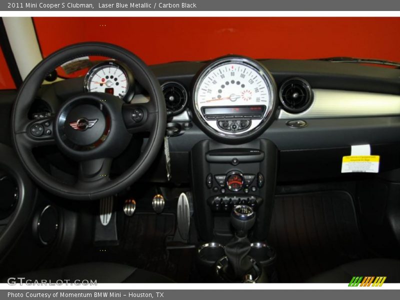 Laser Blue Metallic / Carbon Black 2011 Mini Cooper S Clubman