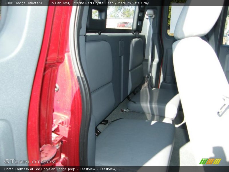 Inferno Red Crystal Pearl / Medium Slate Gray 2006 Dodge Dakota SLT Club Cab 4x4