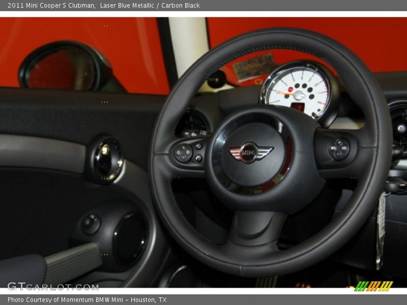 Laser Blue Metallic / Carbon Black 2011 Mini Cooper S Clubman
