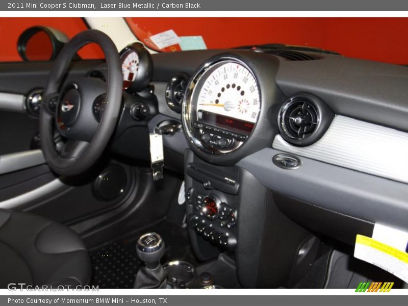 Laser Blue Metallic / Carbon Black 2011 Mini Cooper S Clubman