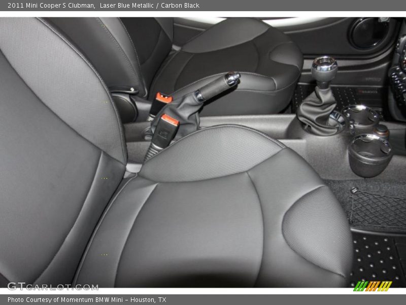 Laser Blue Metallic / Carbon Black 2011 Mini Cooper S Clubman