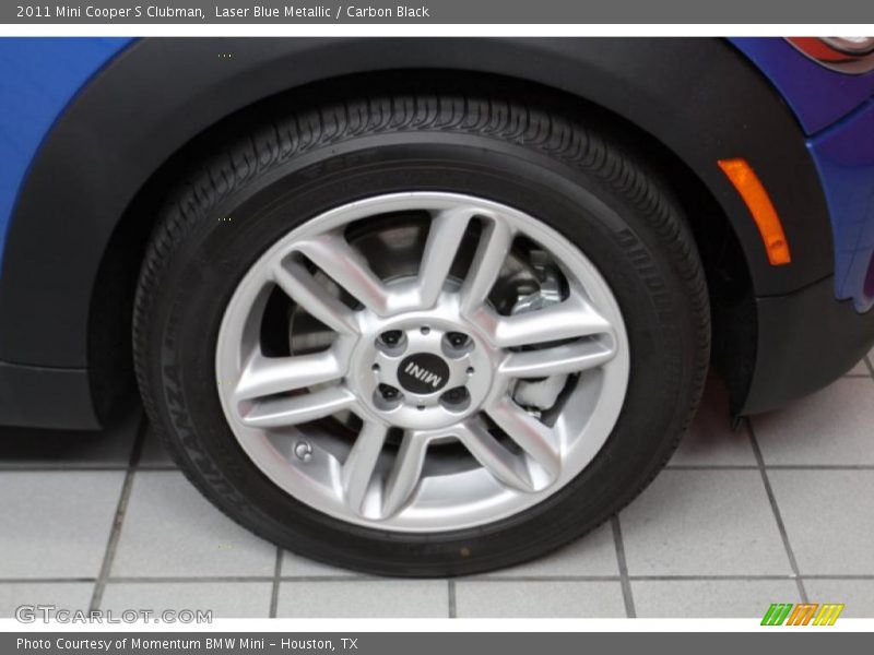 Laser Blue Metallic / Carbon Black 2011 Mini Cooper S Clubman